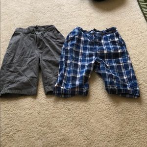 2 pairs of cargo shorts